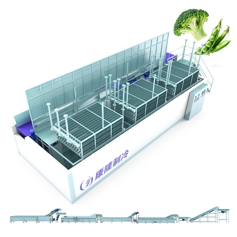 Linea di lavorazione verdure congelate